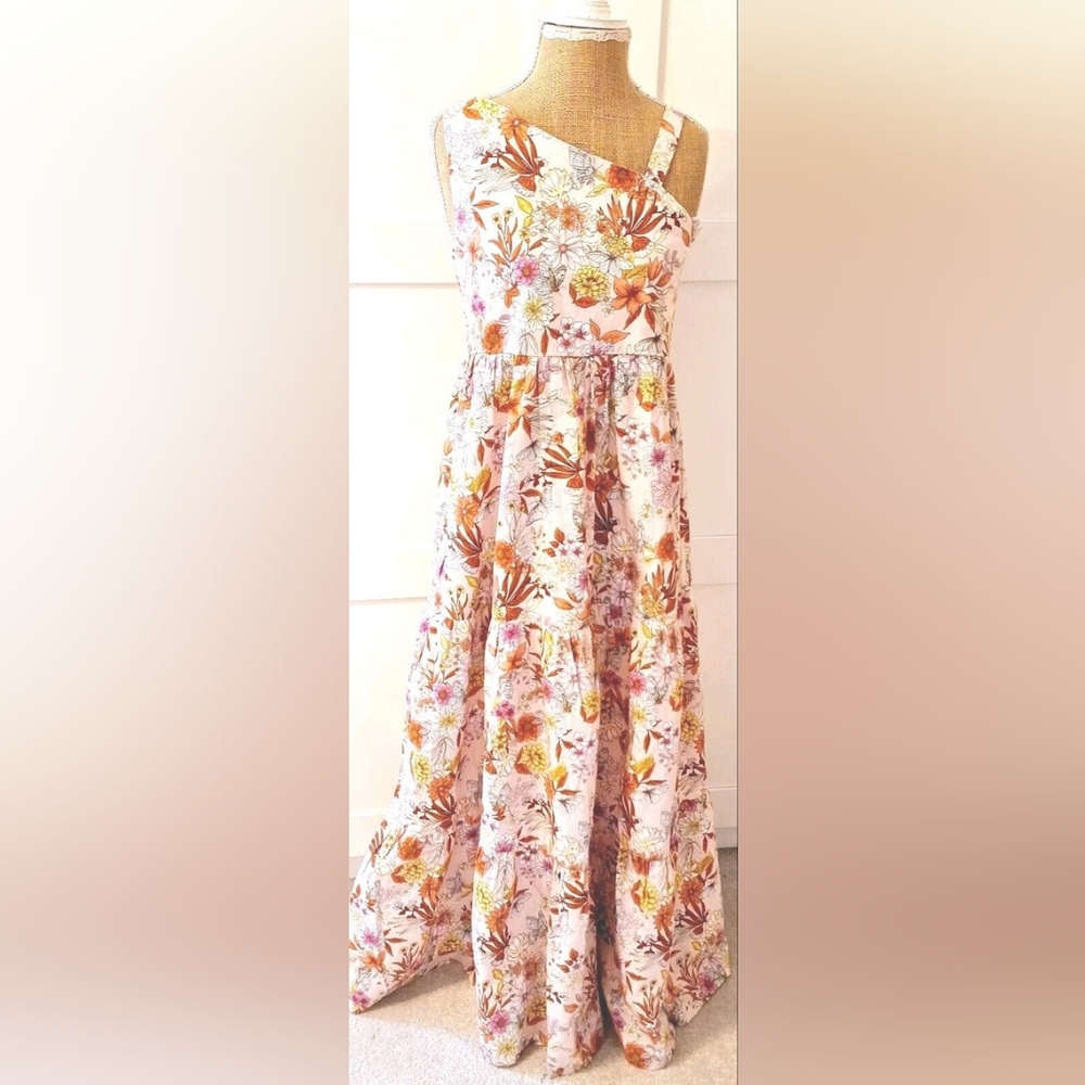 Floral Midi Tier Dress